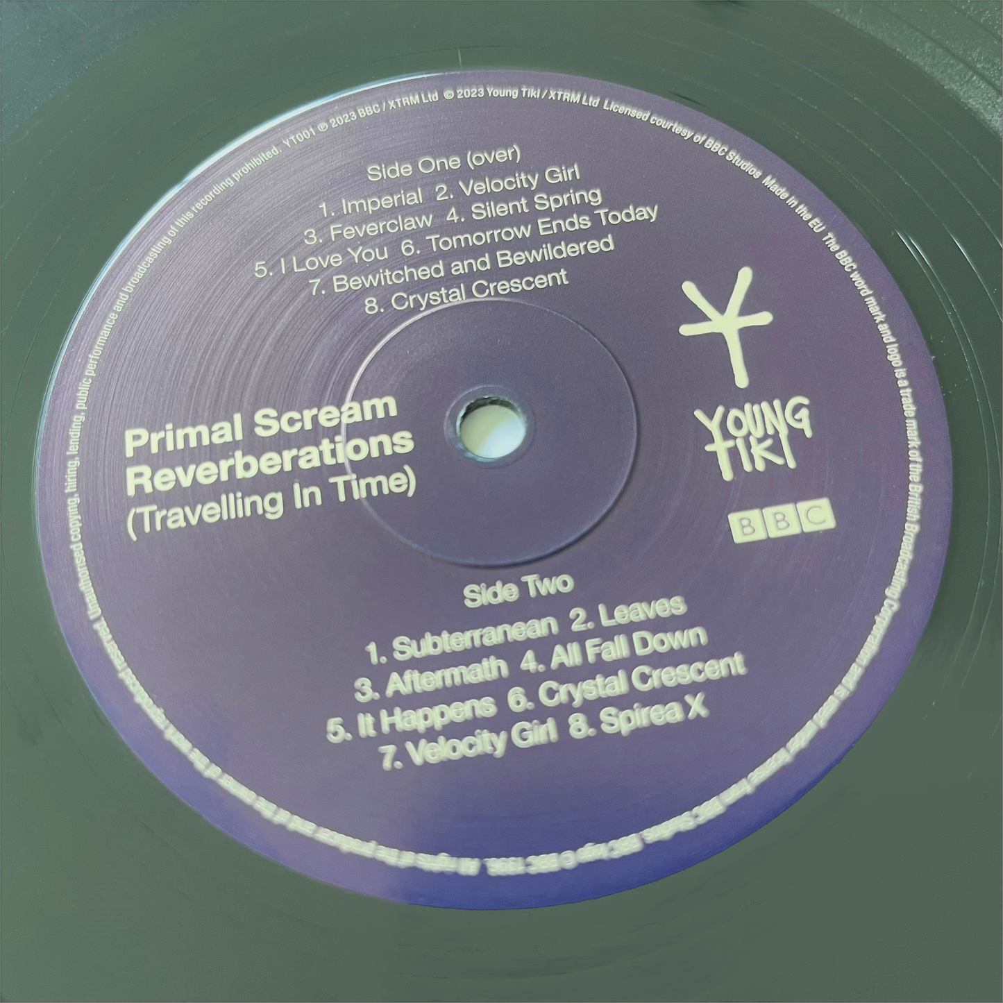Reverberations (Travelling In Time) Limited Edition Black Vinyl